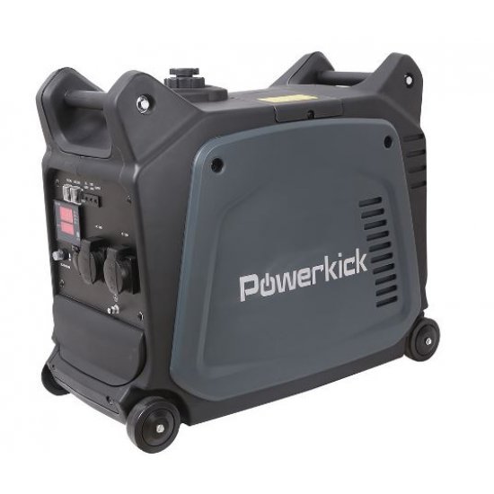 Powerkick 3000 Industrie Generator Grey-Blue Cover