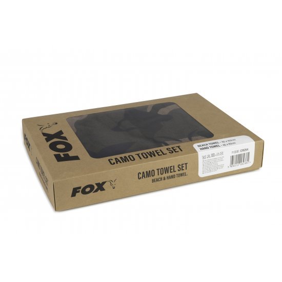 Fox Camo Beach / Hand Towel Box Set