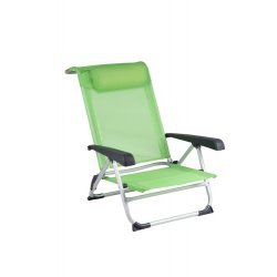 One size Bo-Camp Unisexs Urban Outdoor-Beach Chair-Soho-Bamboo Black