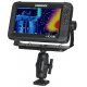 Scotty 1.5 Ball Mount with Fish Finder and Universal Mounting Plate