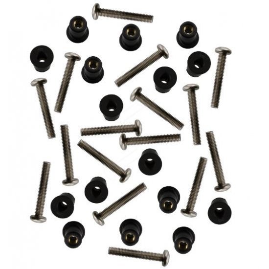 Scotty Well Nut Mounting Kit 100 Pack