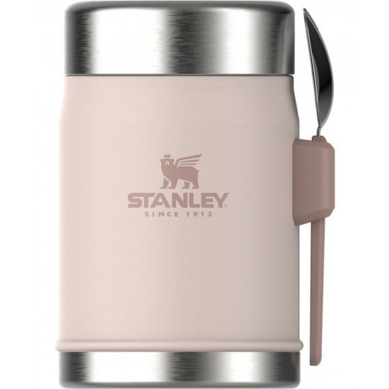 Stanley The Legendary Food Jar and Spork 0.4L Rose Quartz