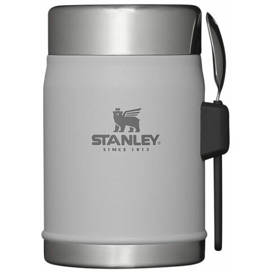 Stanley The Legendary Food Jar and Spork 0.4L Ash
