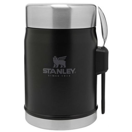 Stanley The Legendary Food Jar and Spork 0.4L Matte Black