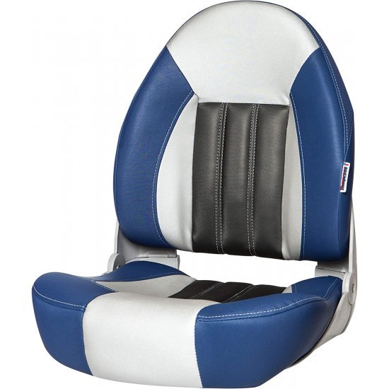 Tempress Probax Orthopedic Boat Seat Blue Gray Carbon