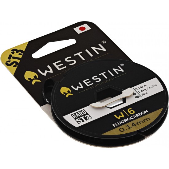 Westin W6 ST3 Fluorocarbon 50m 0.219mm Clear