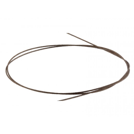 Westin Stainless Steel 49-Strand Wire 20kg 44lb Black
