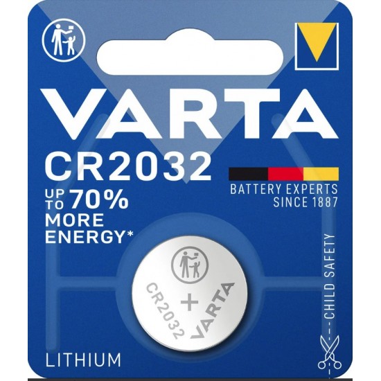 Varta 6032 CR2032 Lithium blister 1 Stuks