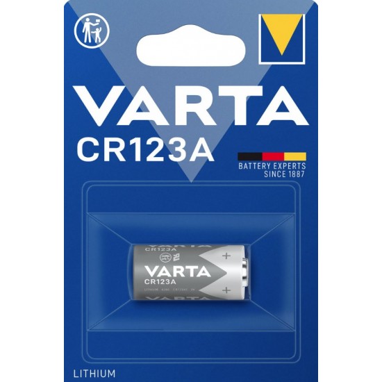 Varta 6205 CR123 3V Lithium blister 1 Stuks
