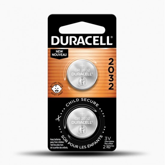 Duracell CR2032 3V Lithium blister 2