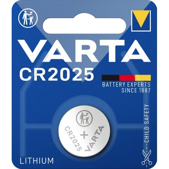 Varta 6025 CR2025 Lithium blister 1 Stuks