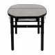 Bo-Camp Industrial collection Tafel Northgate Ovaal Koffermodel 100x70cm