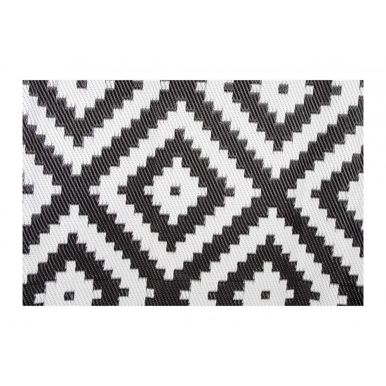 Bo-Camp Urban Outdoor collection Chill mat Falconwood Rond Zwart Wit