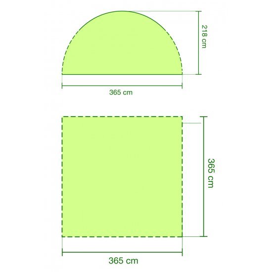 Coleman Event shelter Partytent Large 3,65x3,65 Meter