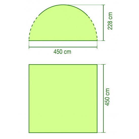 Coleman Event shelter Partytent XLarge 4,5x4,5x2,28 Meter