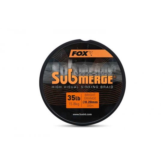 Fox Submerge Orange Sinking Braid 300m 0.20mm