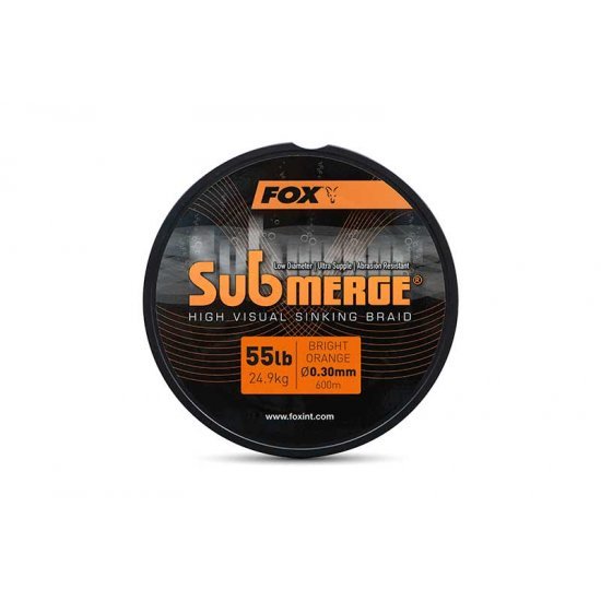 Fox Submerge Orange Sinking Braid 600m 0.30mm