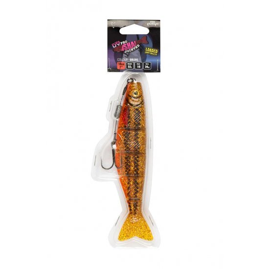 Fox Rage Loaded Jointed Pro Shads UV Goldie 18cm