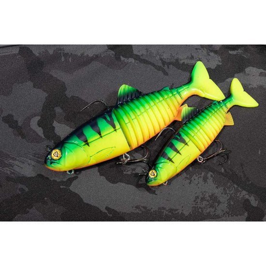 Fox Rage Replicant 15cm Jointed 60g UV Fire Tiger