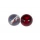 Fox Rage Strike Point 6mm Clear and Red Glass Beads