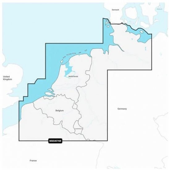 Garmin Navionics+ Kaart NSEU076R Benelux en Duitsland West