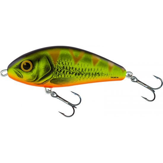 Salmo Fatso Floating 10cm Mat Tiger Limited Edition