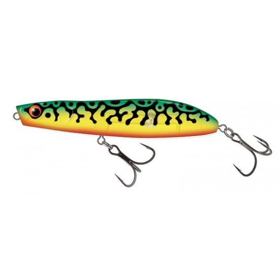 Salmo Rattlin Stick Floating 11cm Clear Green Tiger