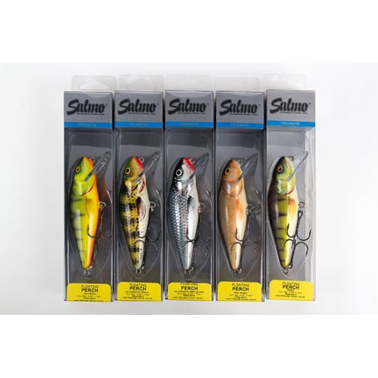 Salmo Perch Floating 12cm Real Roach