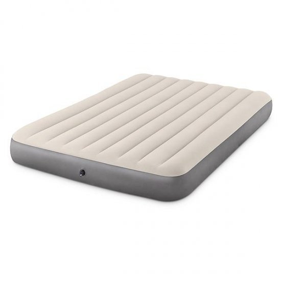Intex Luchtbed Deluxe High Airbed 152x203x25cm